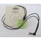 Aurora GlassWear Pendant Necklace-Turtle-Lime