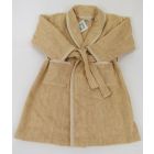 Native Organic Toddler's Robe, Natural Cafe, Med