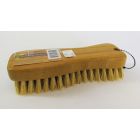 Lola Natural Fiber Tampico Scrub Brush, Bamboo Handle