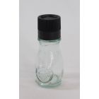 “Authentic” Pepper Mill – 4 oz – clear glass
