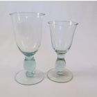 Tall Glass Wine & Water Goblets 8 & 14 oz