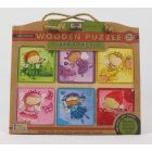 Green Start Wooden Puzzle - Rainbow Fairies