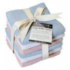 Cotton Waffle Weave Cotton Dish/Face Cloth, 6 Pk