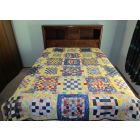 Planets & Butterflies Quilt, Twin-Queen