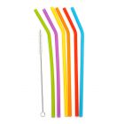 RSVP 10” Silicone Straws Set of 6