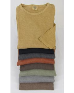 Earth Creations Long Sleeve Women's Scoop Neck Top, Blank