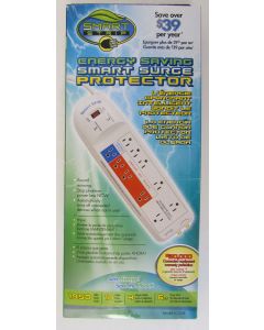 BITS Smart Strip w/Coax Connection, Energy Saving & Smart Surge Protector, 10 outlet