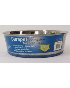DuraPet Premium Stainless Steel Dog Dish  4-1/2 Quart