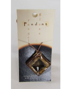 Paloma Pottery Pendant Necklace-Diamond