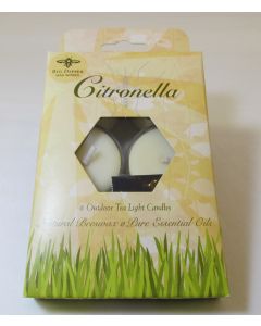 Big Dipper Citronella Outdoor Tea Light Candles, Box of 6