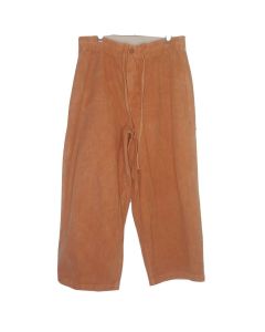 Earth Creations Woven Crop Pant, Hemp/Organic Cotton, Clay Dyed, Henna