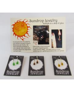 Sundrop Jewelry Single Drop Earrings