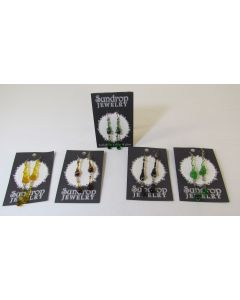 Sundrop Jewelry Double Dangle Earrings