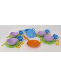 Green Toys Cookware & Dining Set, 27 pc