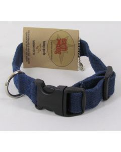 Earthdog Adjustable Hemp Pet Collars - Small 8"-14"
