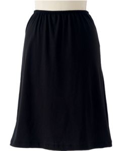 Earth Creations Marbella Skirt, 100% Organic Cotton, Black