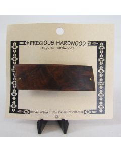 Precious Hardwood Barrette – Wood