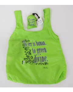 Chico Bag “To Err Is Human, To Green Divine”