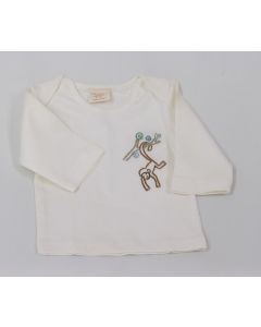 Coyuchi T-Shirt - Jingo, 6 mo