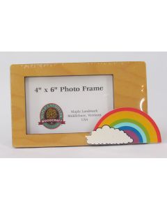 Maple Landmark Photo Frame – Rainbow