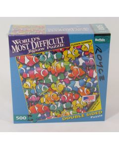 World's Most Difficult, Double-Sided, Jigsaw Puzzle – Clown Fish
