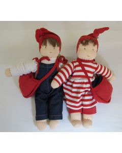 Under the Nile Organic Jill Doll w/purse and clothes