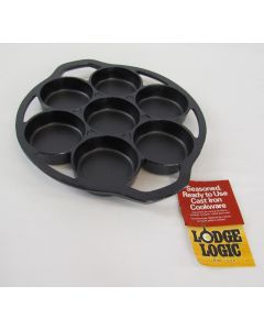 Lodge Logic Cast Iron Drop Biscuit/Mini Cake Pan