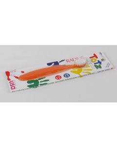 Radius Totz Toothbrush, Extra Soft, 18+ Months, Orange
