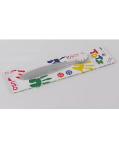 Radius Totz Toothbrush, Extra Soft, 18+ Months, White