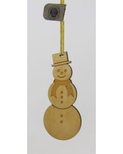 Maple Landmark Ornament-Snowman