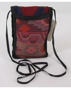 Small Purse-Orange Brown front, Red Green back
