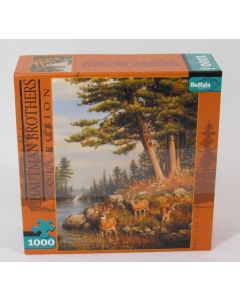 Buffalo Games Jigsaw - 1000 pc - Deer & Pines