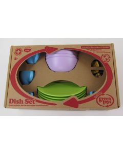 Green Toys Dish Set, 24 pc