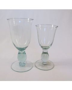 Tall Glass Wine & Water Goblets 8 & 14 oz