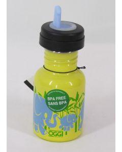 OGGI Stainless Steel Sippy Bottle, Elephants