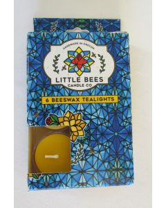 Little Bees Candle Tealights 6 Pack