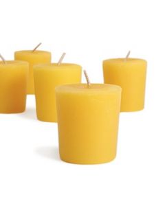 Big Dipper Votive Candle – Natural Beeswax