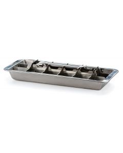 RSVP Endurance Vintage Style Stainless Steel Ice Cube Tray